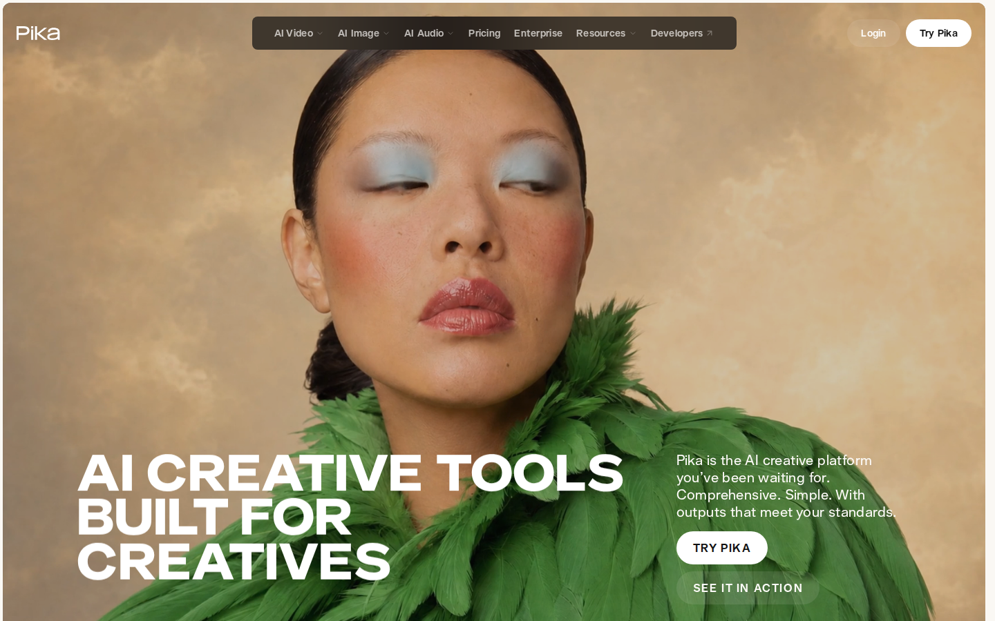 Pika homepage